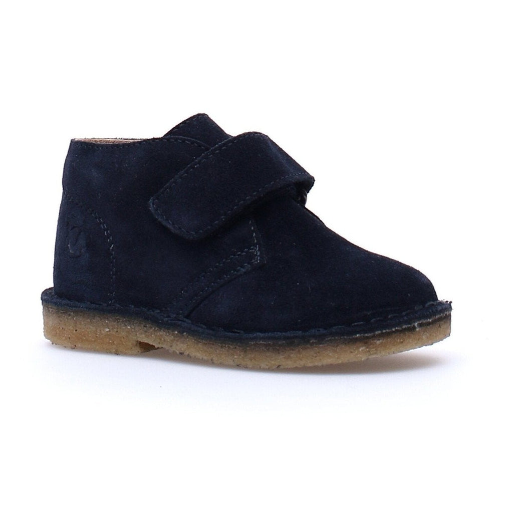 NATURINO CHOCO BOYS SUEDE DESERT BOOTS NAVY