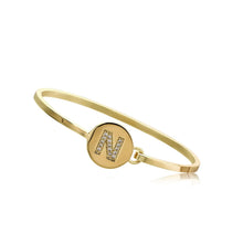 Load image into Gallery viewer, MOLLY GLITZ INITIAL BANGLE BN0785B
