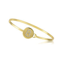Load image into Gallery viewer, MOLLY GLITZ INITIAL BANGLE BN0785B
