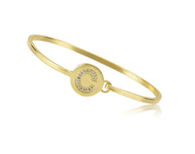 Load image into Gallery viewer, MOLLY GLITZ INITIAL BANGLE BN0785B
